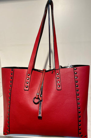 Reversible Handbag With Studded Detail