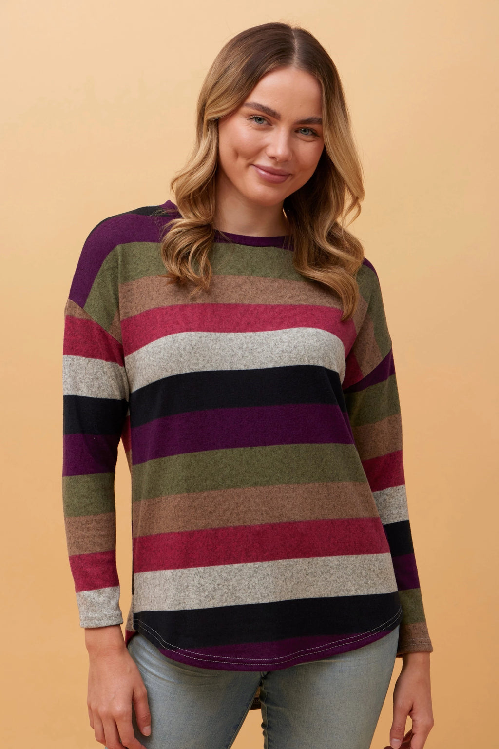 EVA MULTI COLOUR STRIPE TOP