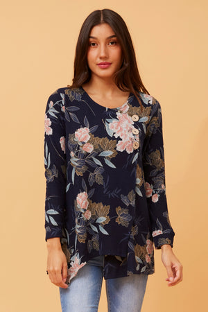 FABI FLORAL TOP