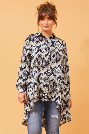 HARITA PRINTED TUNIC SHIRT