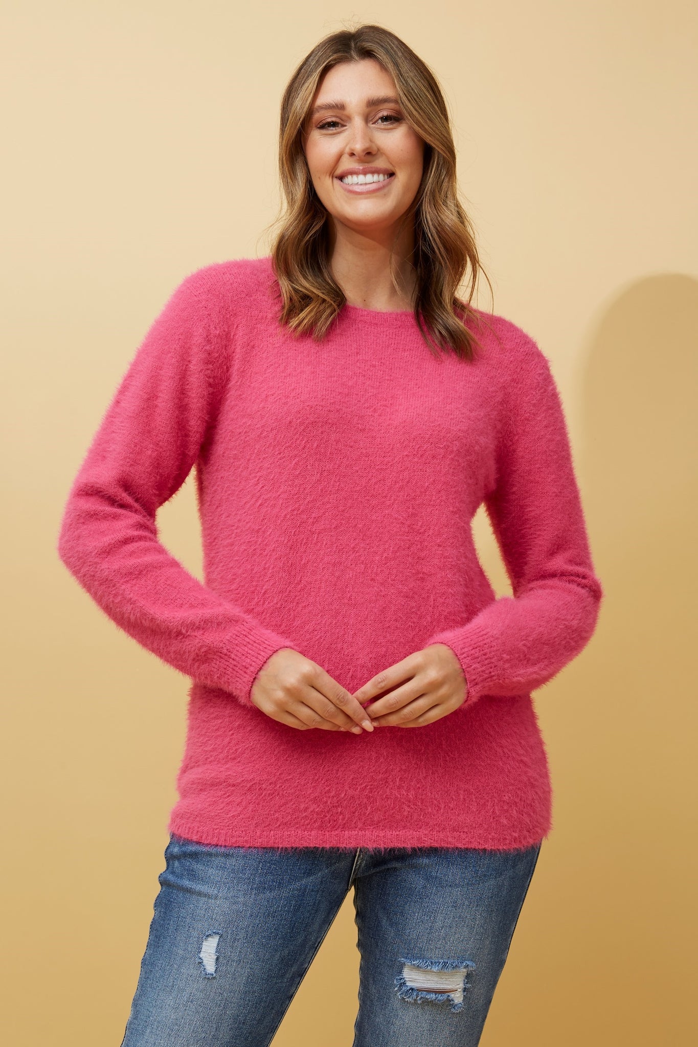 NORIKO EYELASH KNIT JUMPER