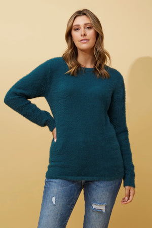 NORIKO EYELASH KNIT JUMPER