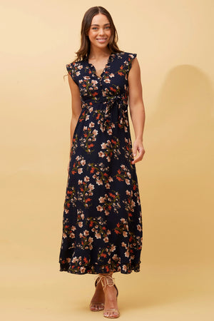 FLORAL MAXI DRESS