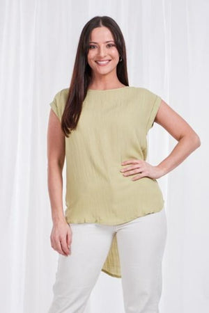 SOLID SHELL TOP