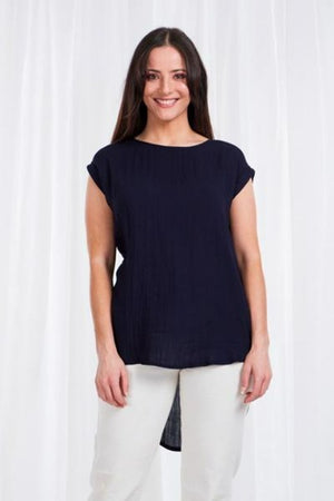 SOLID SHELL TOP