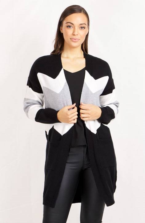 Long Sleeves Knit Cardigan