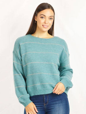 Long Sleeves Knit Pullover