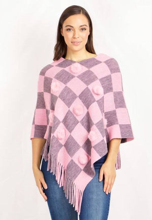 Poncho with Fringe