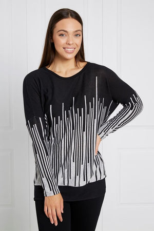ABSTRACT PRINT TOP