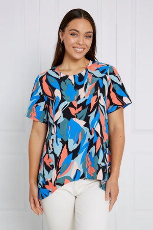 ABSTRACT PRINT TOP