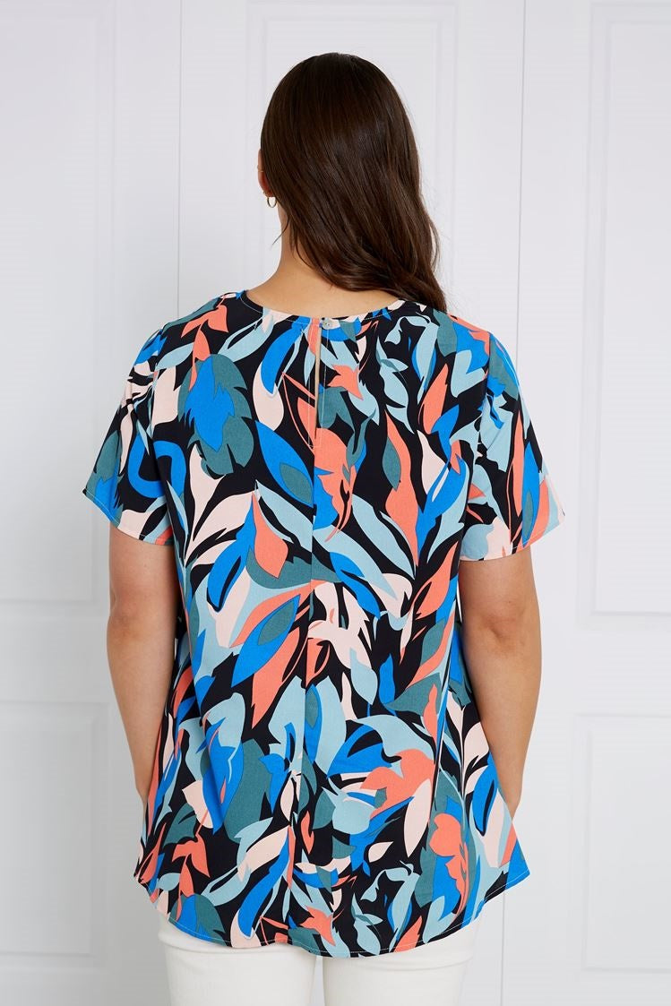 ABSTRACT PRINT TOP