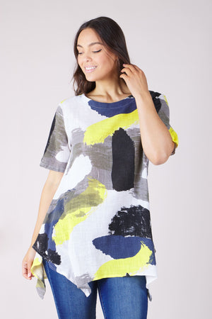 ABSTRACT PRINT TUNIC