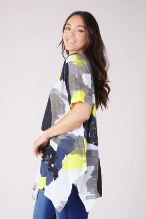 ABSTRACT PRINT TUNIC