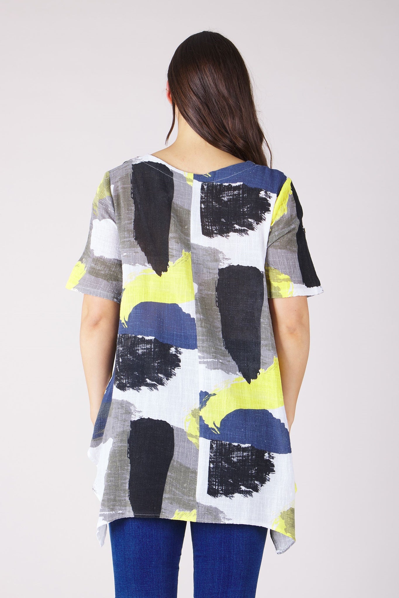 ABSTRACT PRINT TUNIC