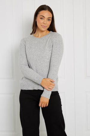 BASIC RIBBED KNIT JUMPER