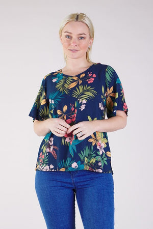 BOTANICAL PRINT TOP