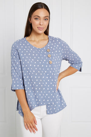 BUTTON CROSSOVER TOP