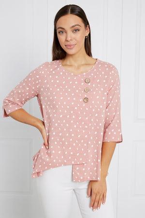 BUTTON CROSSOVER TOP