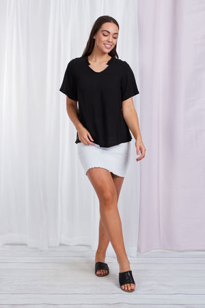 Button Side Top