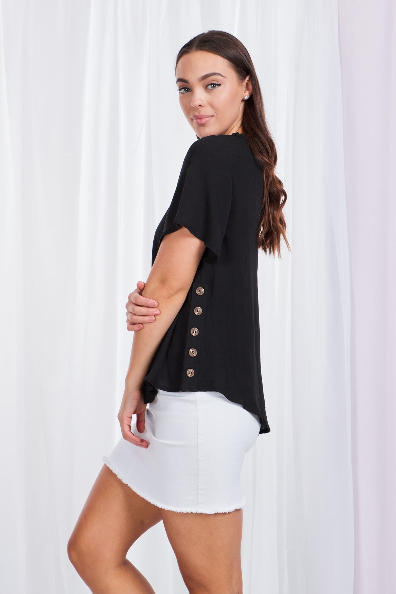 Button Side Top
