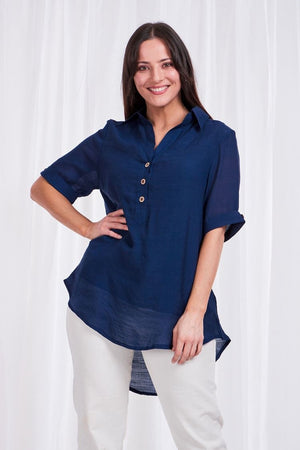 CASUAL BUTTON FRONT TOP