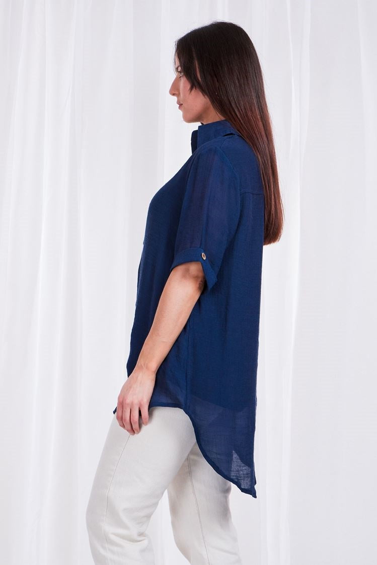 CASUAL BUTTON FRONT TOP
