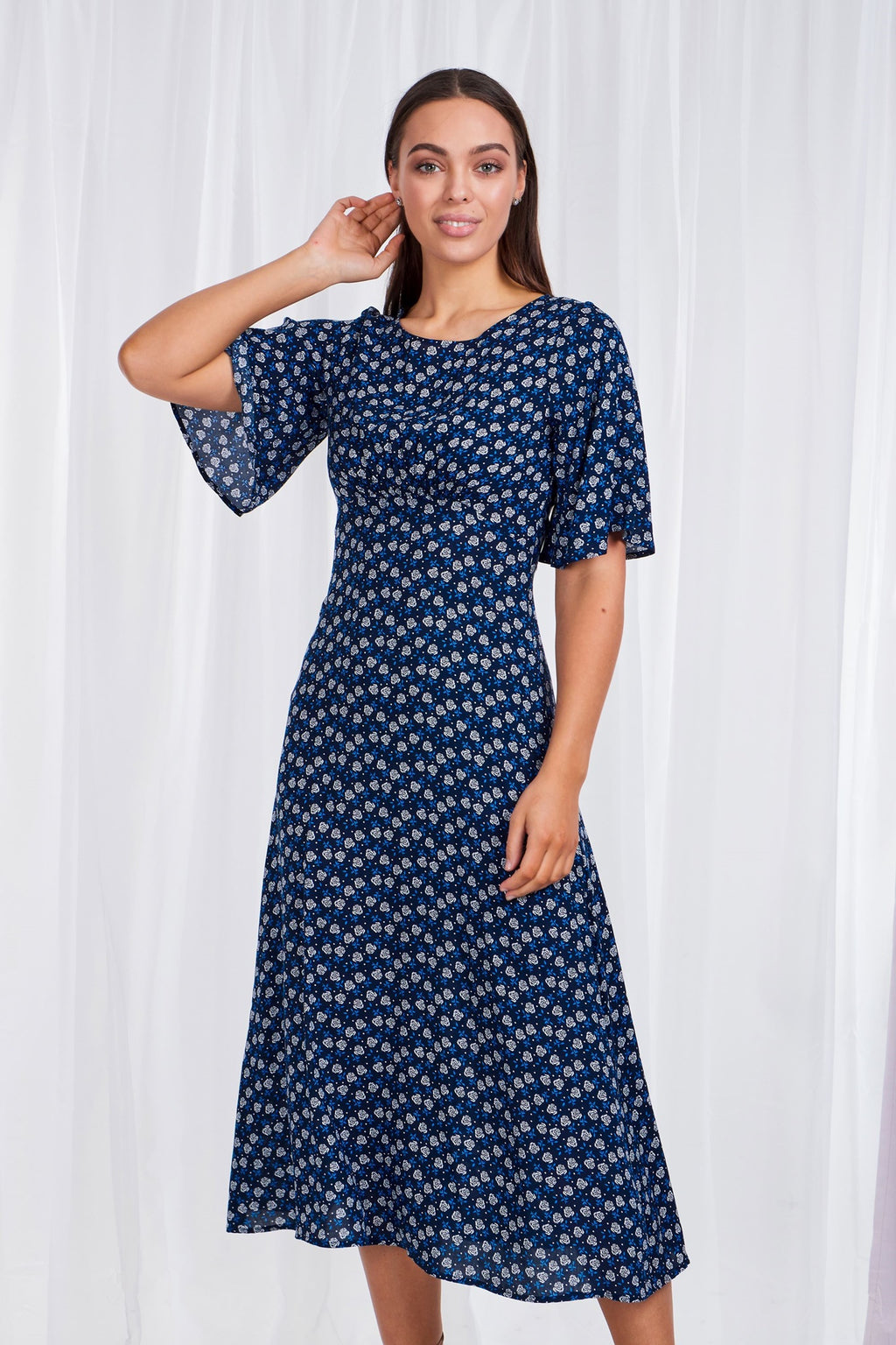 Bloom Floral Tea Dress
