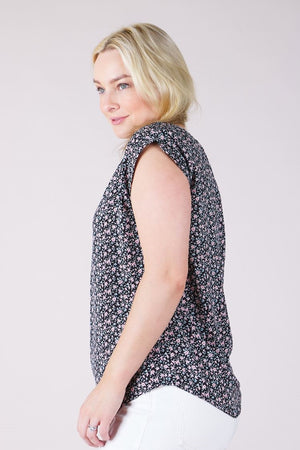 DITSY FLORAL SHELL TOP