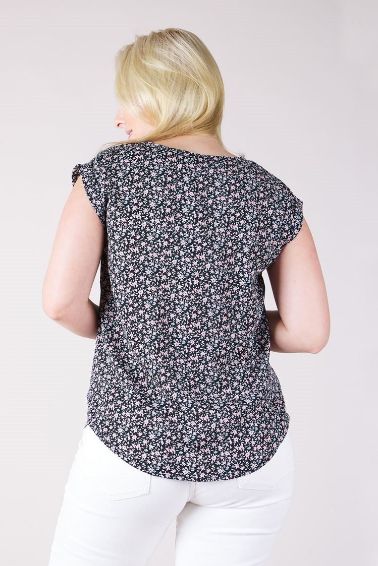 DITSY FLORAL SHELL TOP