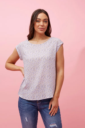 DITSY FLORAL SHELL TOP