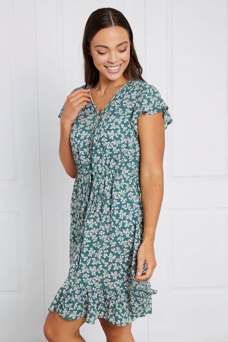 DITSY FLORAL TEA DRESS