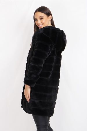 FAUX FUR COAT