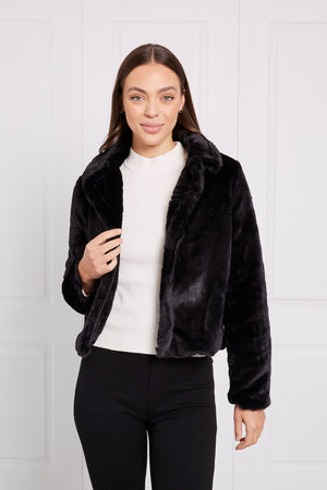 FAUX FUR JACKET