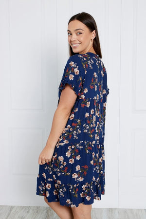 FLORAL BABYDOLL DRESS