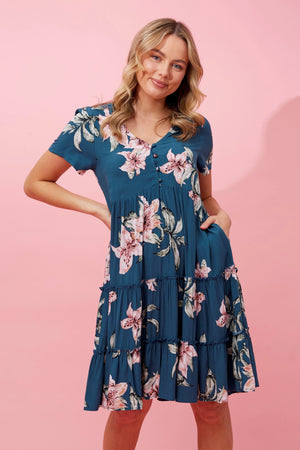 FLORAL BABYOLL DRESS