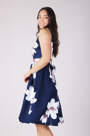 FLORAL COCKTAIL DRESS