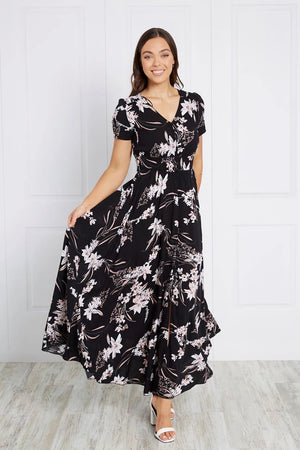 FLORAL MAXI DRESS