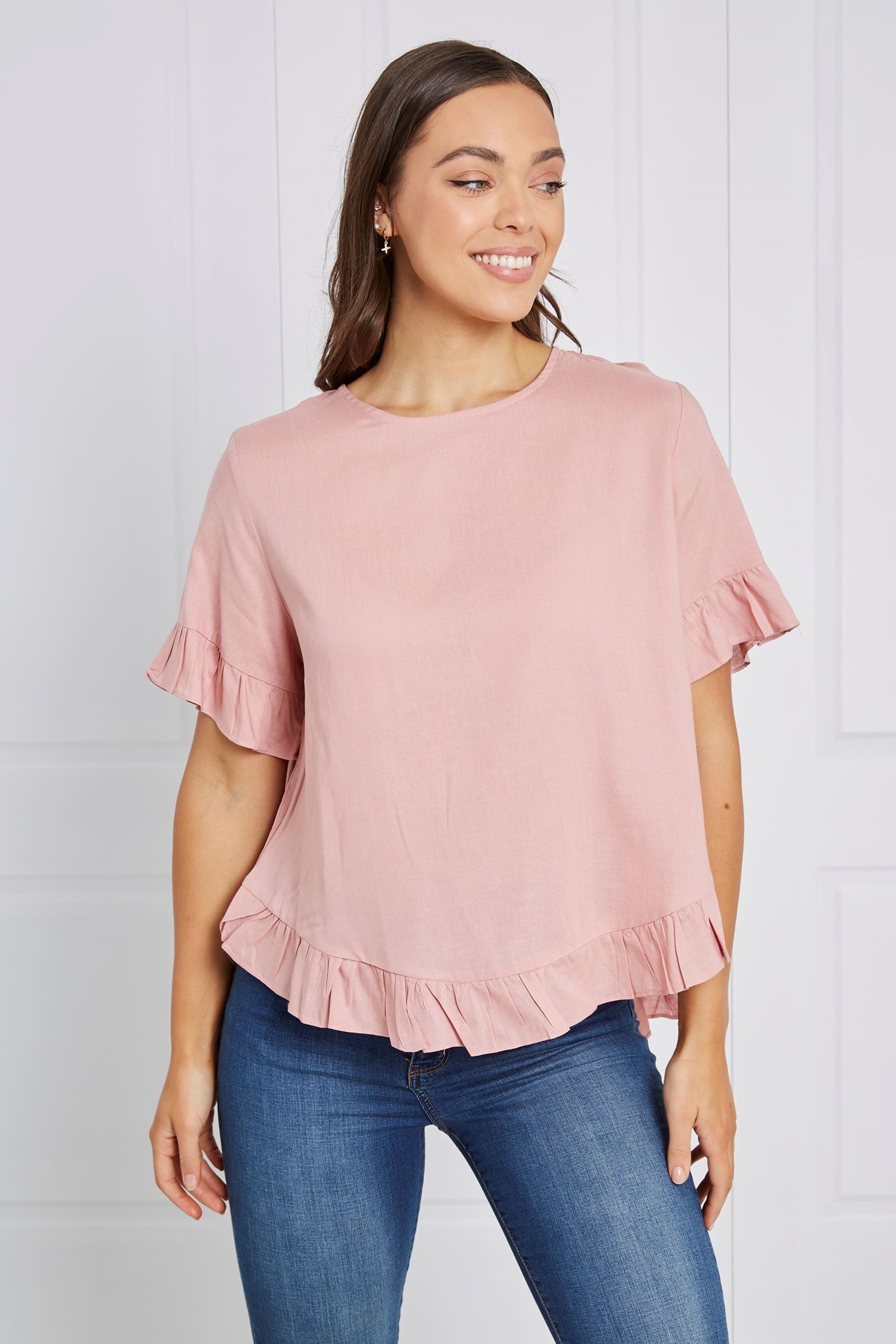 FRILL DETAIL TOP