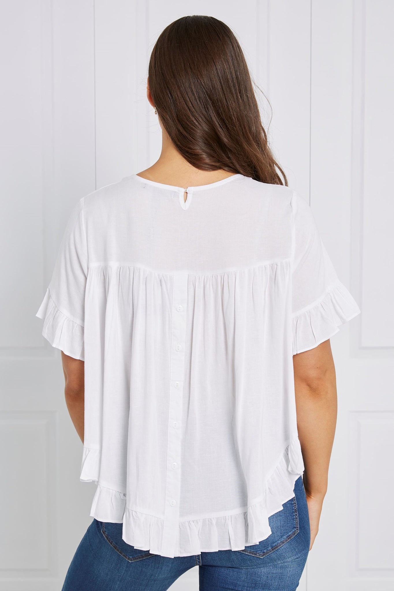 FRILL DETAIL TOP