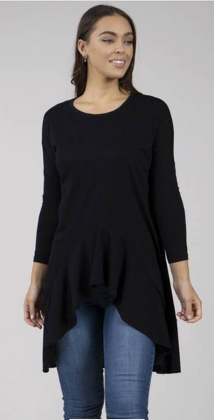 Long Sleeve Hi Lo Jersey Tunic