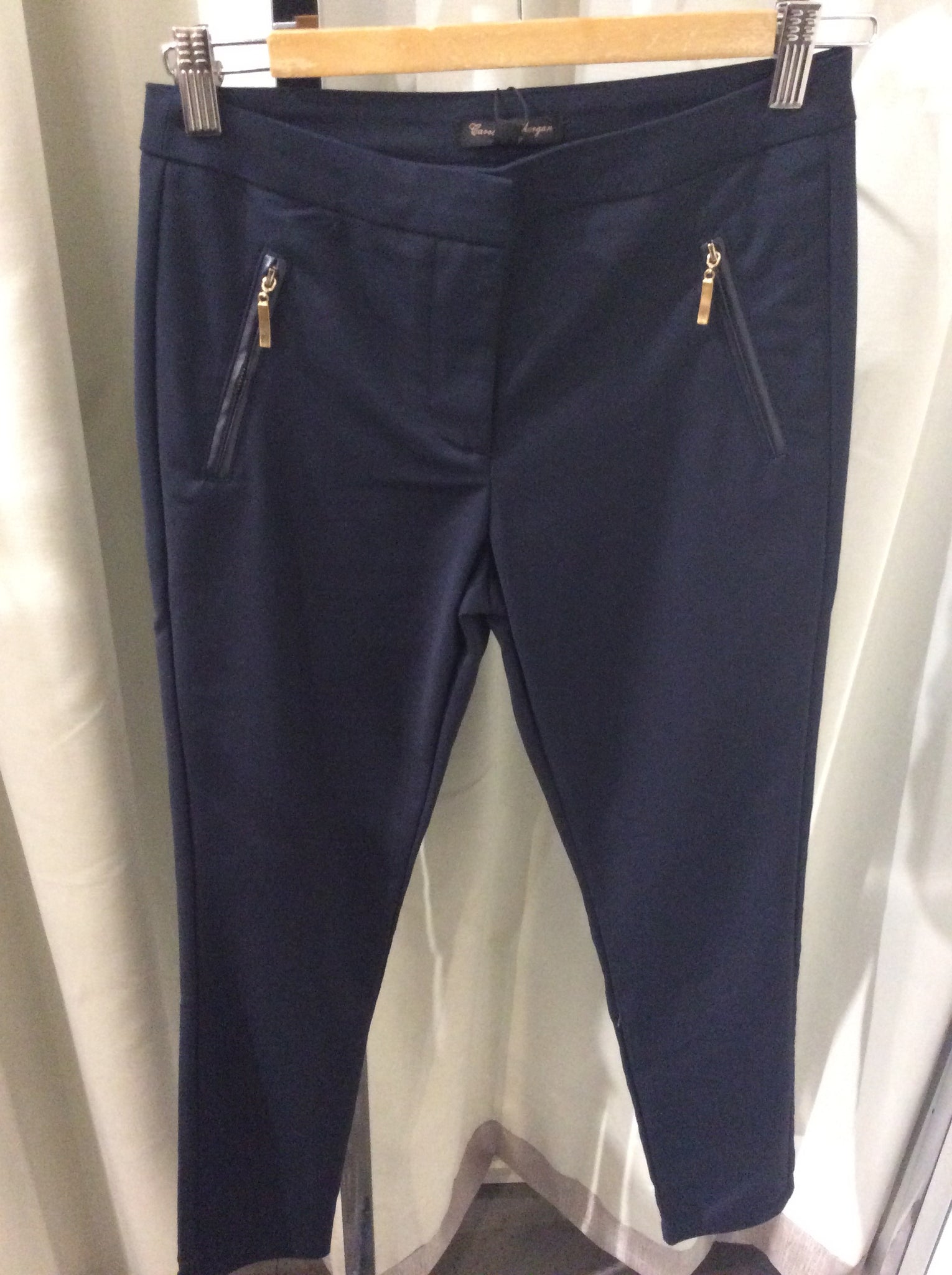 7/8 Trouser With Pocket Zip Detail