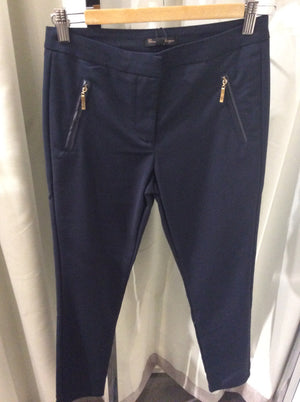 PU TRIM POCKET PANTS