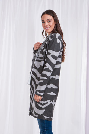 Long Sleeves Knit Cardigan