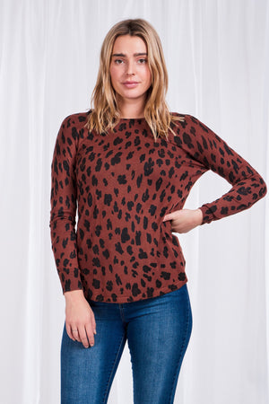 Animal Print Jumper