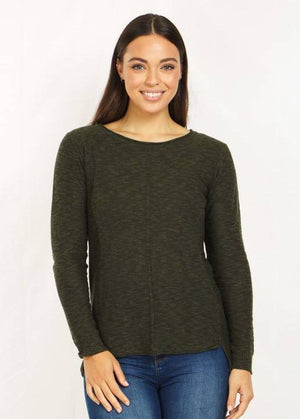 Long Sleeves Knit Pullover