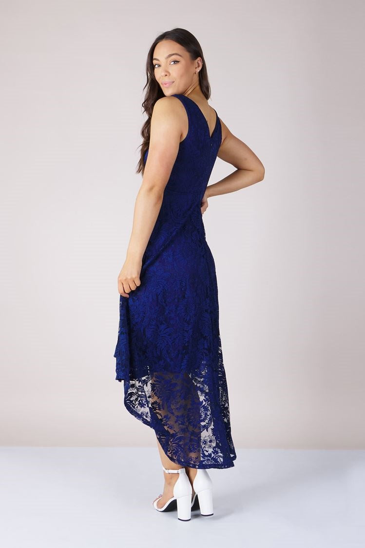 LACE HI LOW DRESS