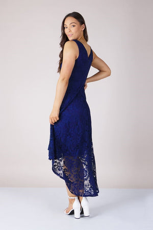 LACE HI LOW DRESS