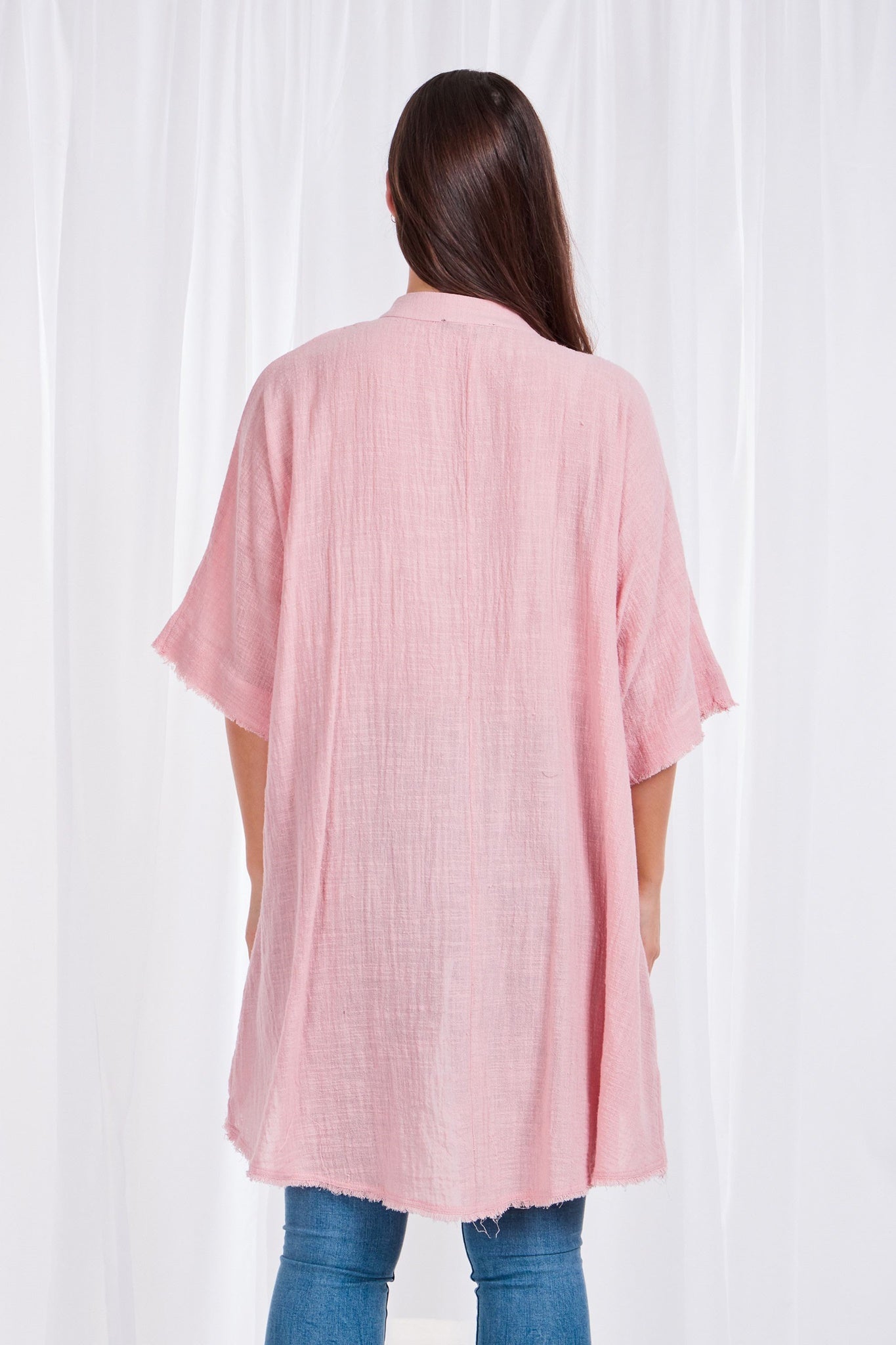 LINEN OVERSIZED TOP