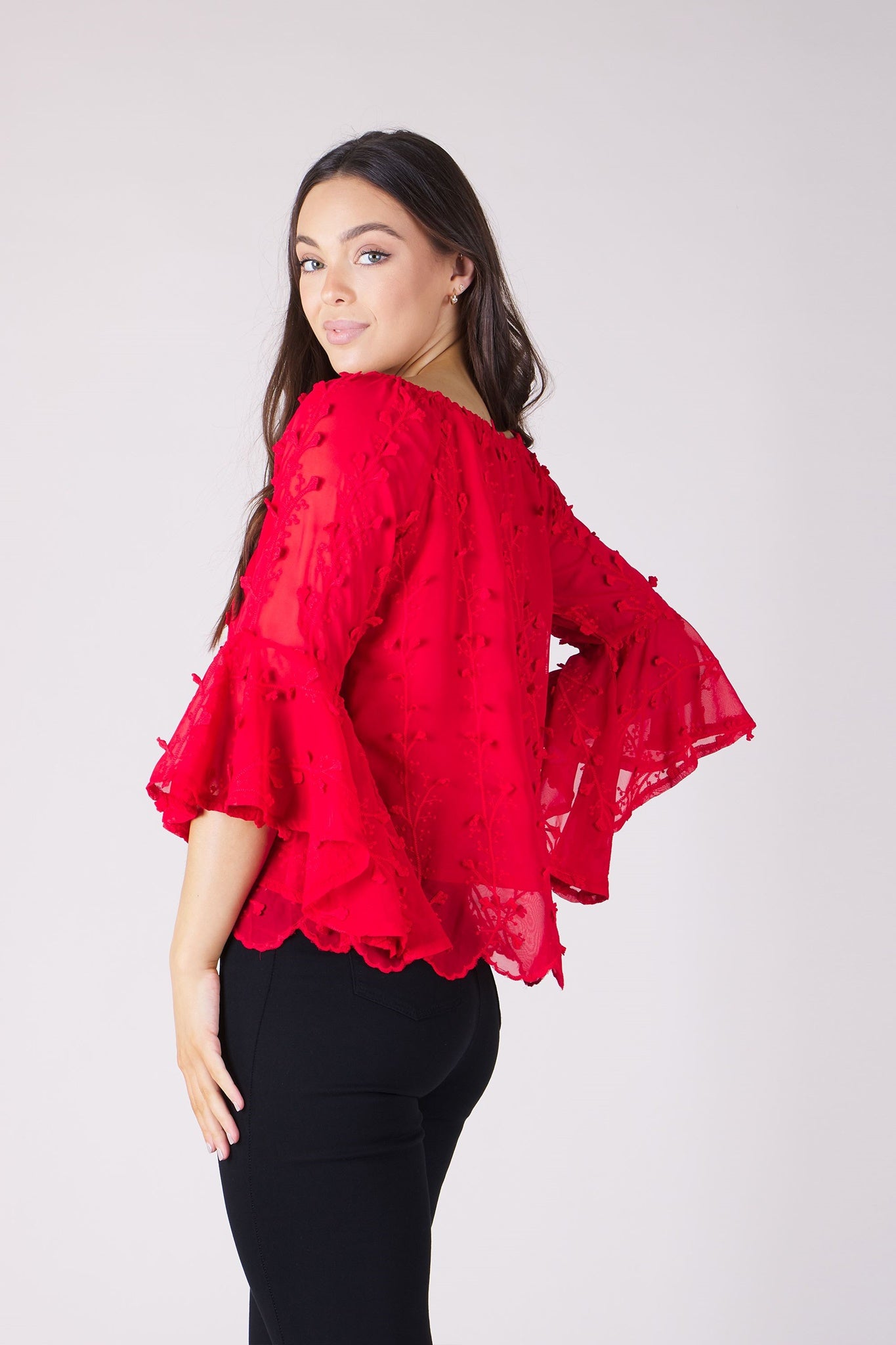 OFF THE SHOULDER LACE TOP
