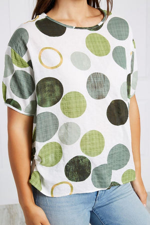 POLKA DOT TUNIC TOP